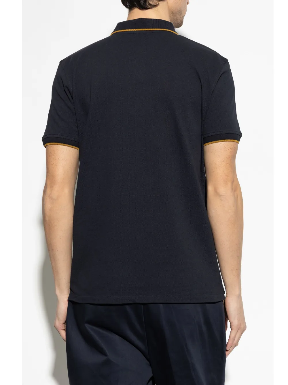 PS Paul Smith Poloshirt van biologisch katoen Blauw