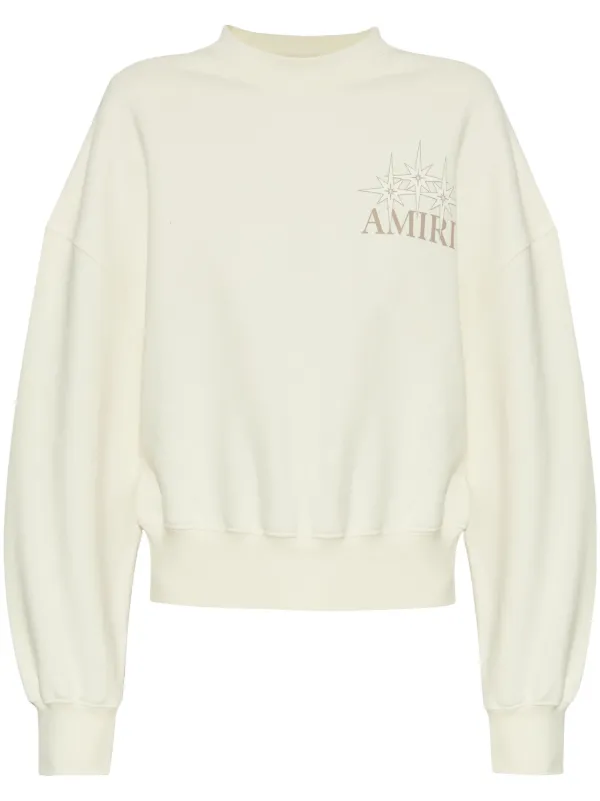 AMIRI ロゴ スウェットシャツ | ホワイト | FARFETCH JP