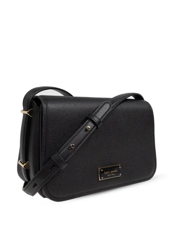 Kate Spade Small Liv Crossbody Bag | Black | FARFETCH JO