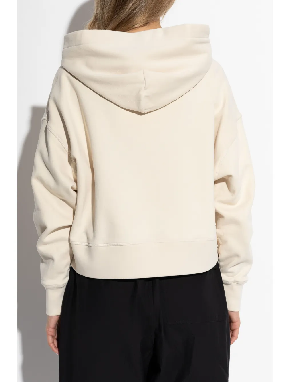 Canada Goose Hoodie met logo-reliëf Beige