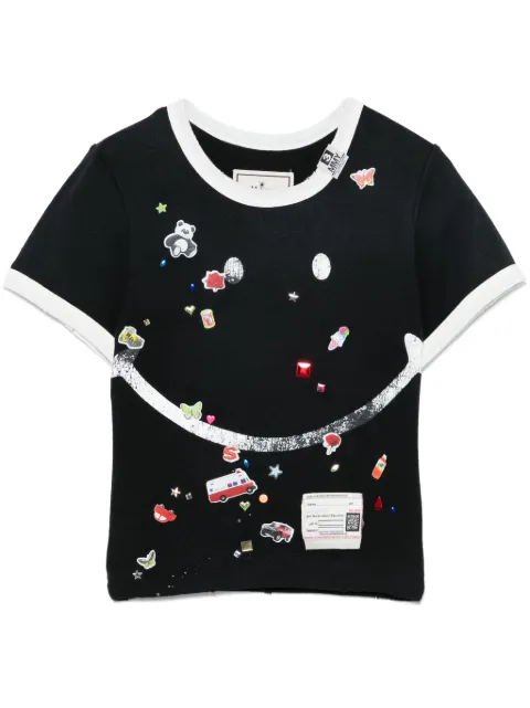 Maison MIHARA YASUHIRO smiley-face print T-shirt