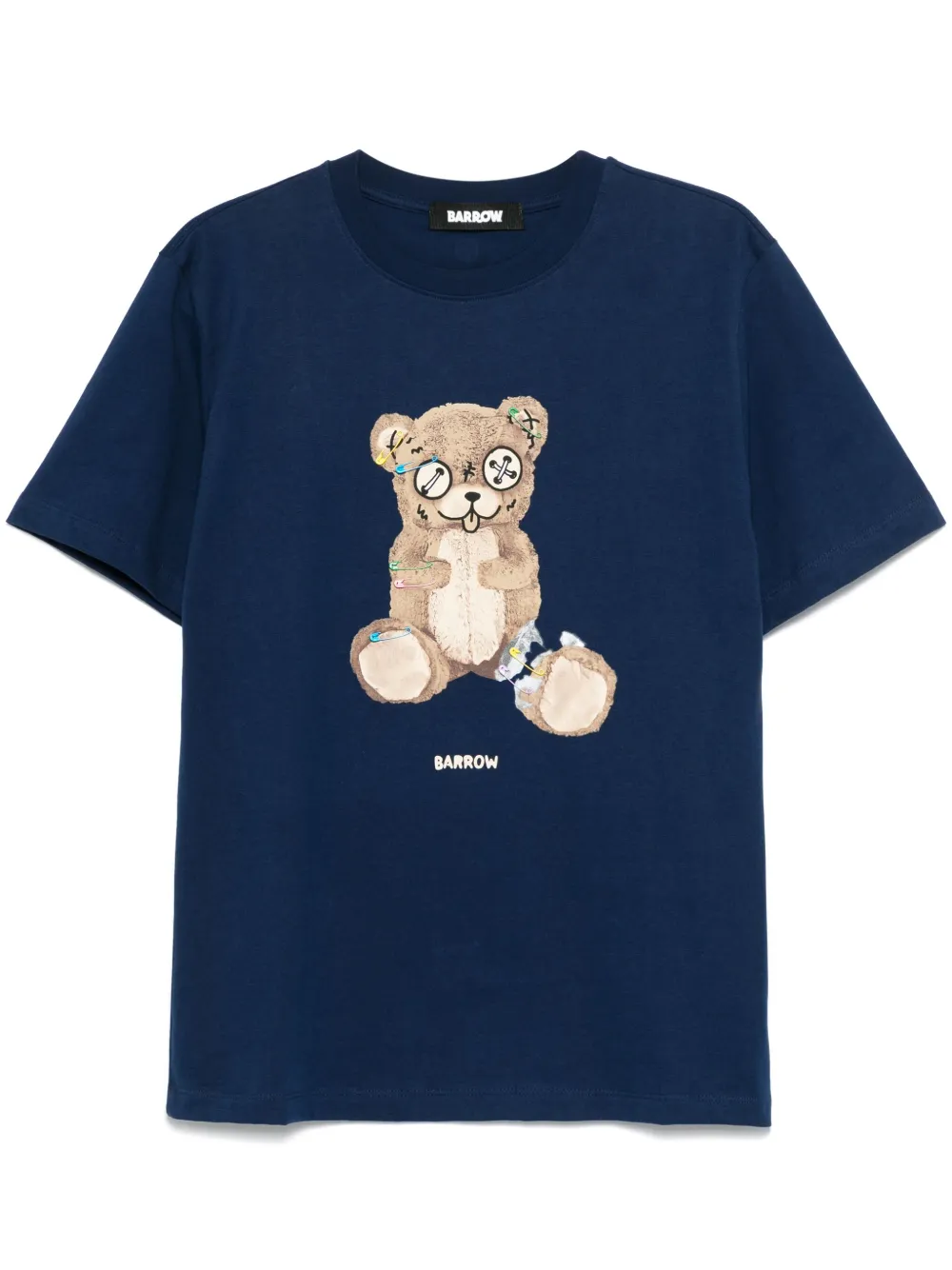 teddy bear-print T-shirt