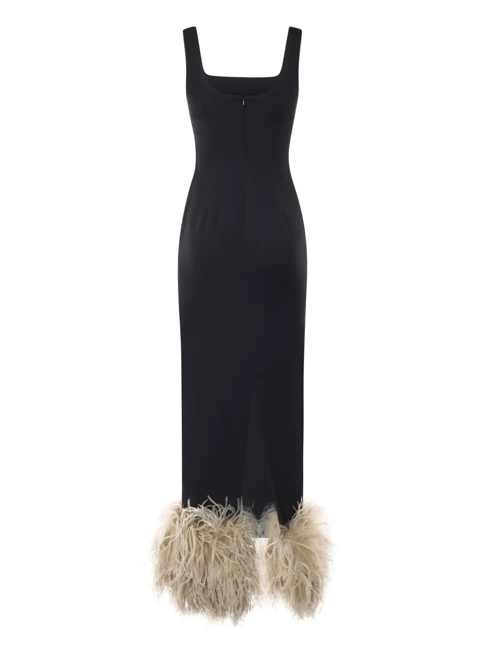 THE ARCHIVIA Gea maxi dress - Zwart