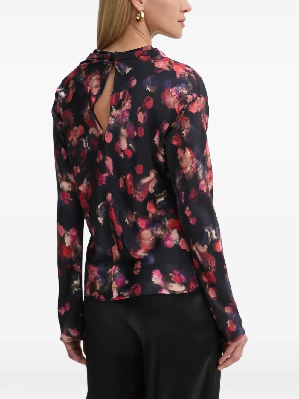  A.l.c. Georgia Open-back Blouse - Blue 