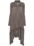 Rick Owens tied wrap coat - Grey
