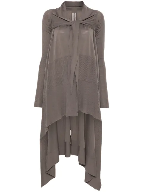 Rick Owens abrigo cruzado con lazo