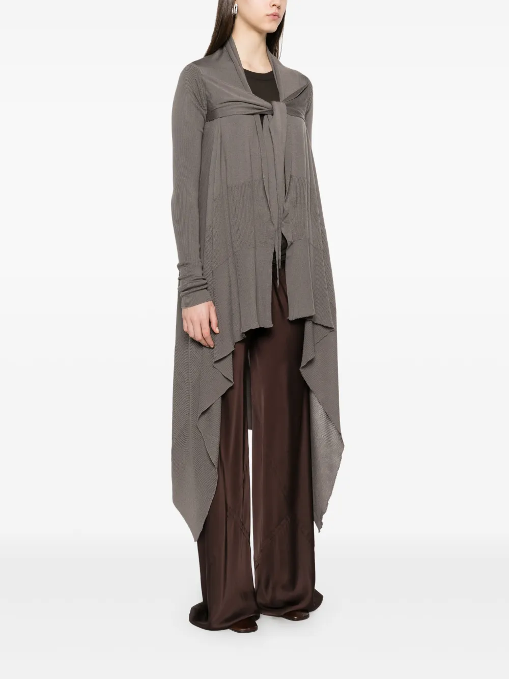 Rick Owens Jas met striksluiting Grijs
