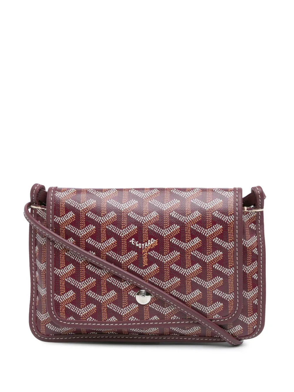 2010-present Goyardine Plumet Pocket Wallet crossbody bag