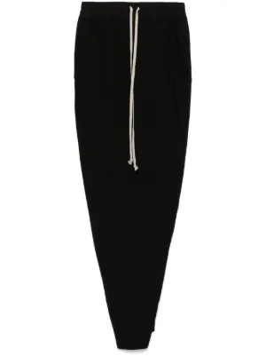 Ottolinger fine-ribbed Mini Skirt | Black | FARFETCH RO