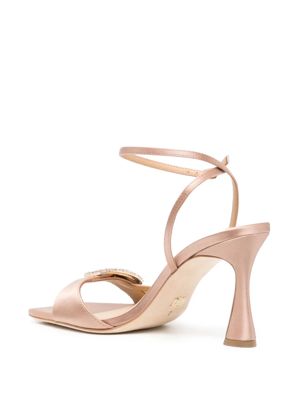 Badgley Mischka 85mm Judith sandalen Beige