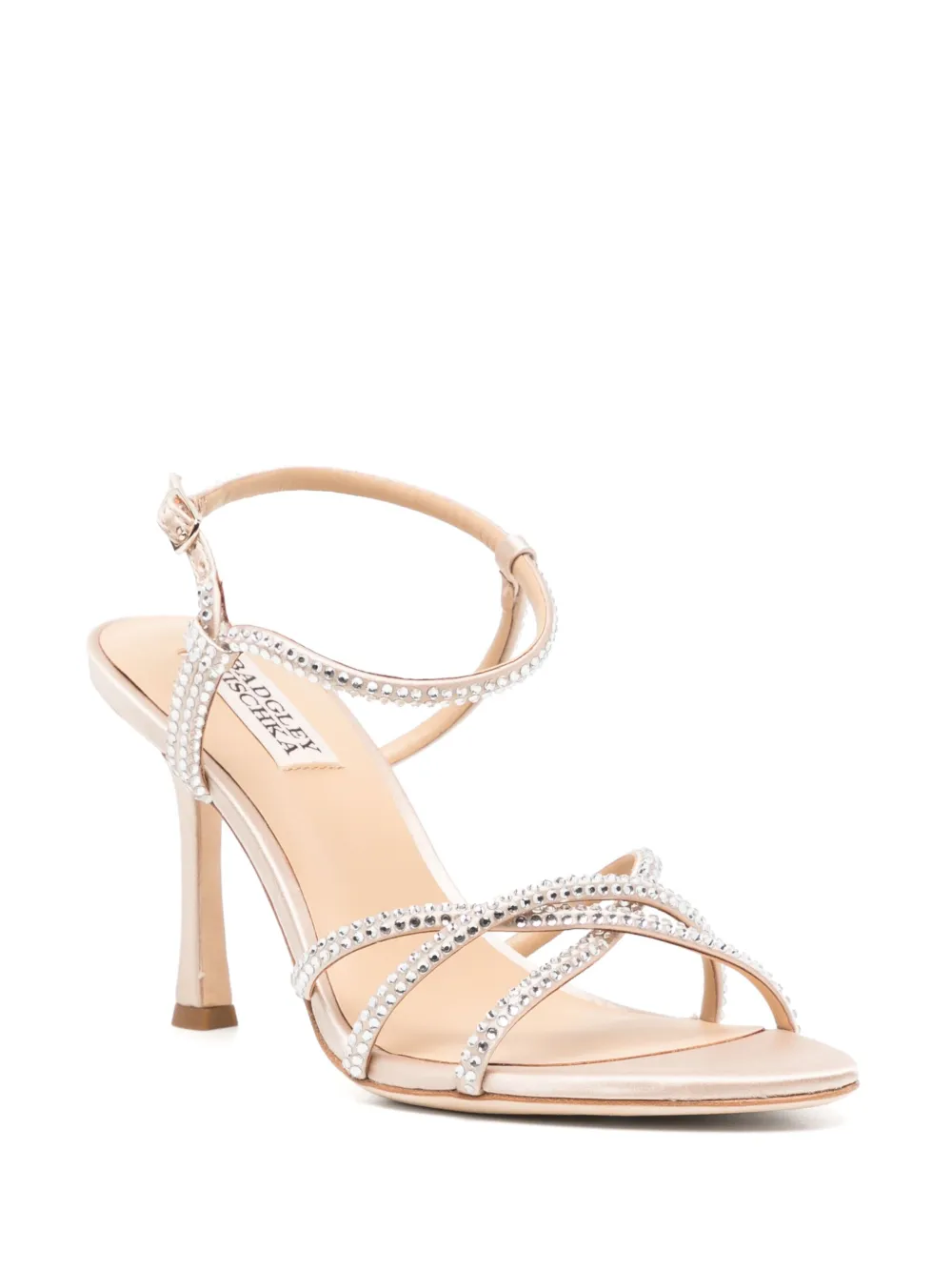 Badgley Mischka 85 mm Julietta sandalen - Roze