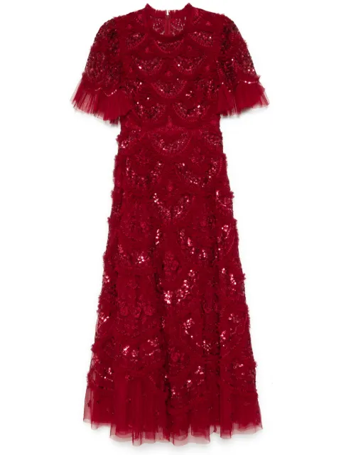 Needle & Thread ruffled gown