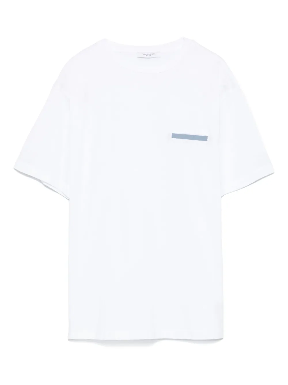 Paolo Pecora Kids Lichtgewicht jersey T-shirt Wit