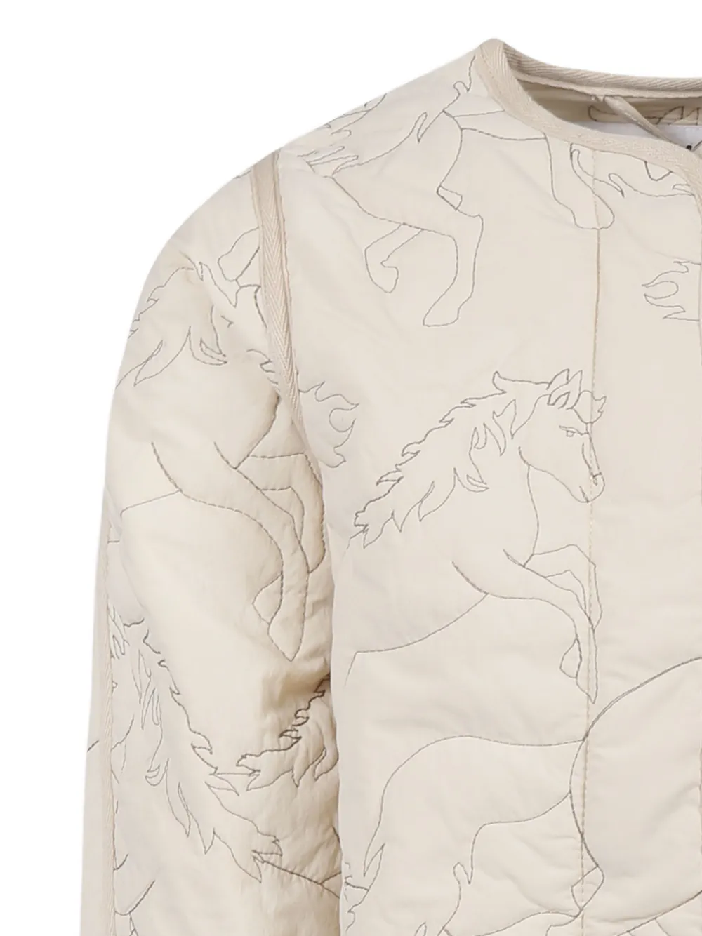 Molo Jack met paardenpatroon Beige