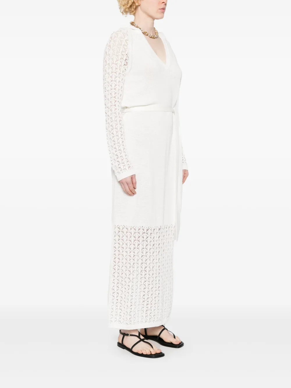 ZIMMERMANN Maxi-jurk Wit
