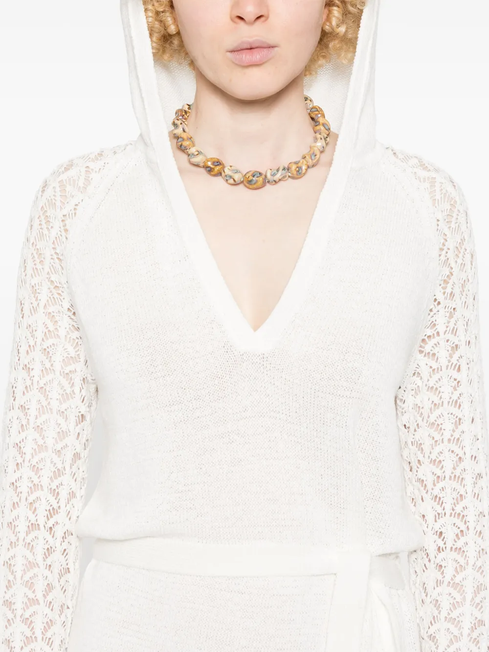 ZIMMERMANN Maxi-jurk Wit