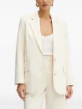 IVY OAK single-breasted blazer - White