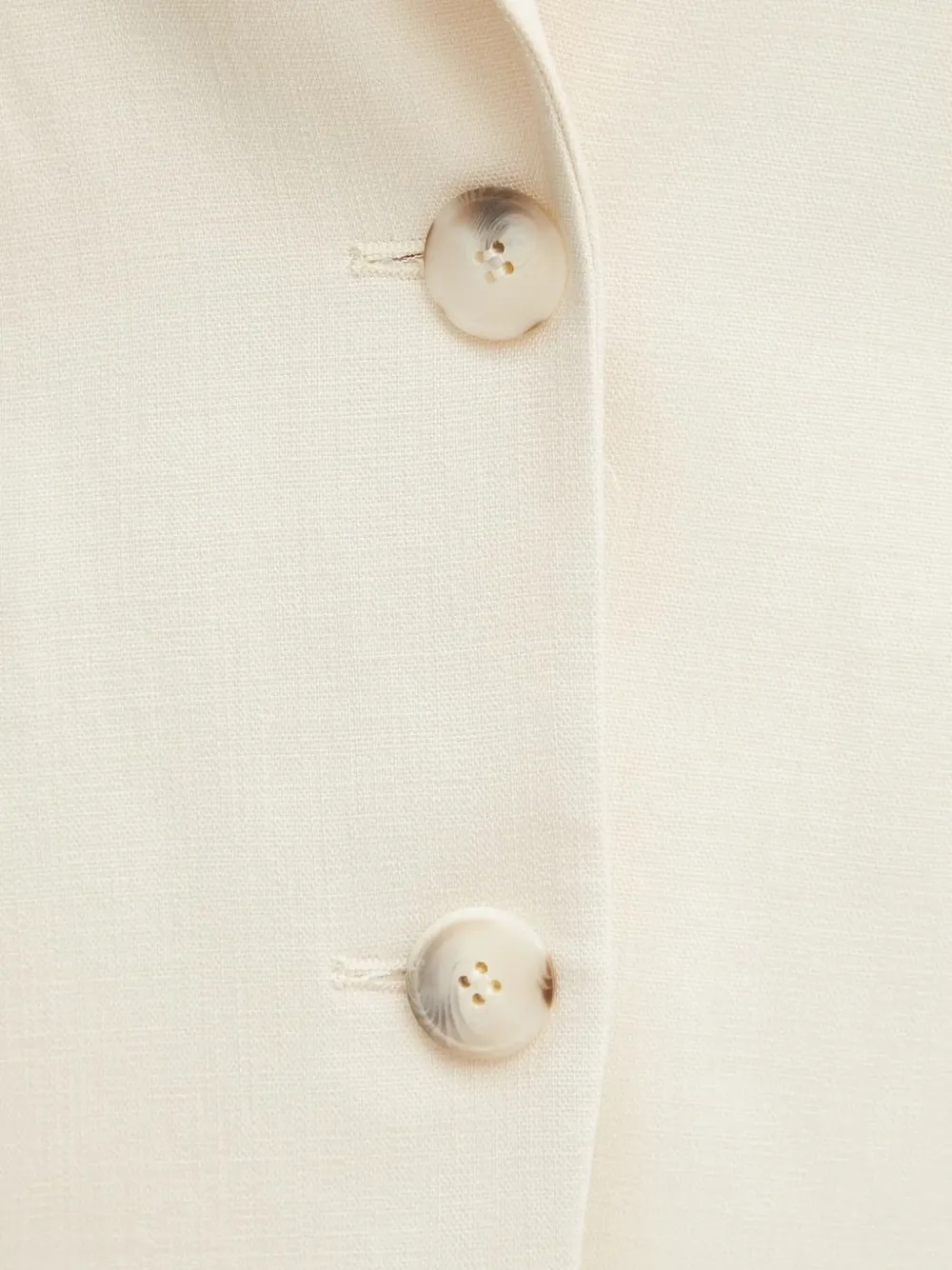 Ivy & Oak Single-breasted Blazer In White