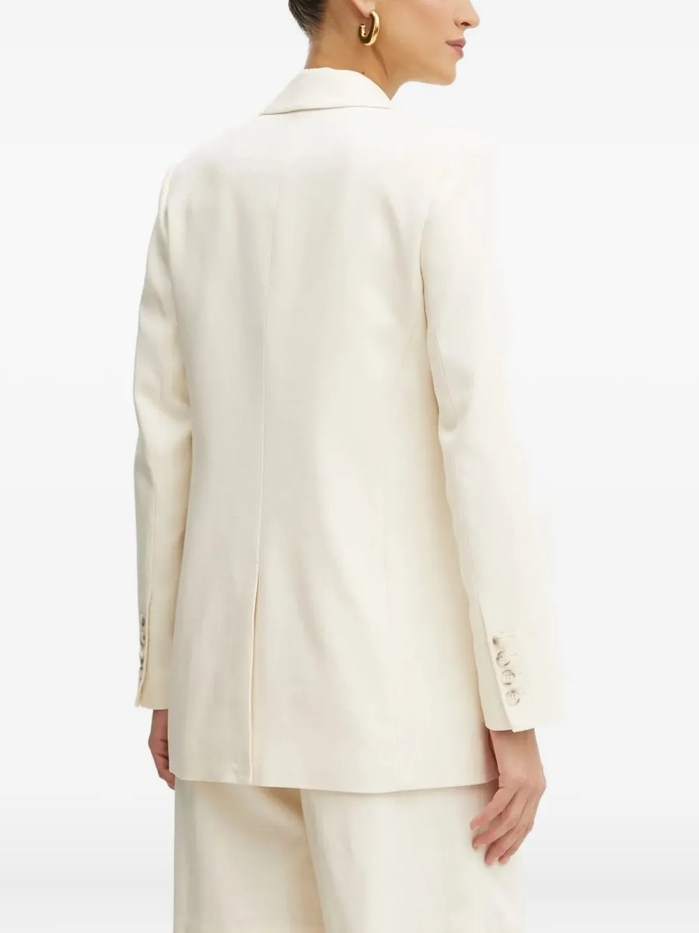 Ivy & Oak Single-breasted Blazer In White