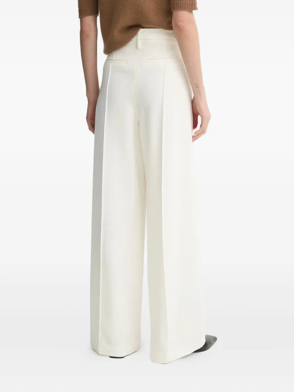 HERSKIND Kimberly wide-leg trousers - Beige