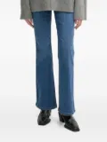 Gestuz logo-patch jeans - Blue