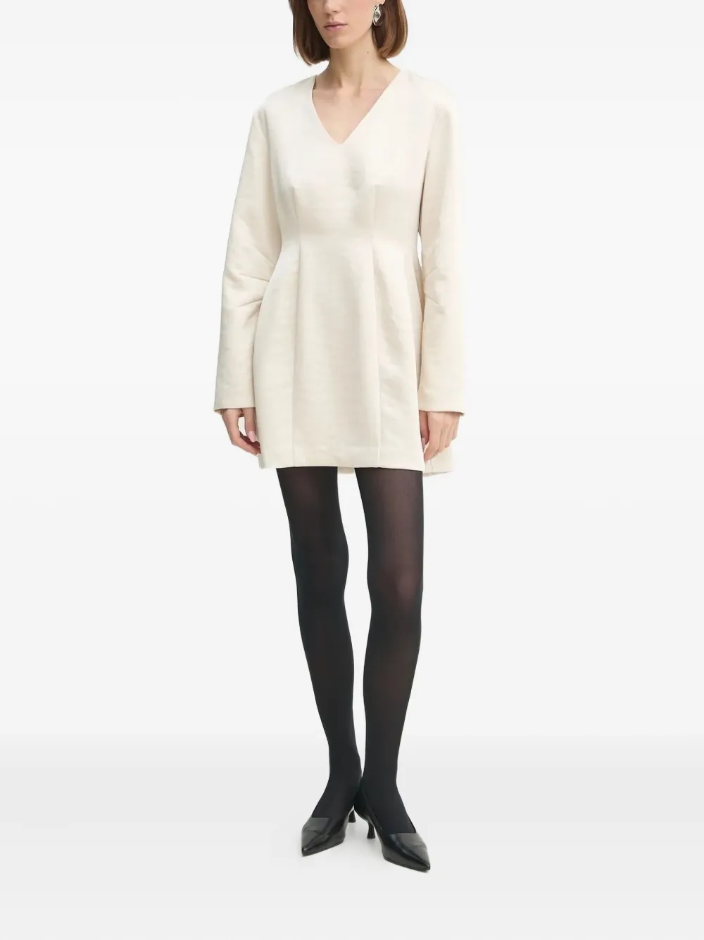 HERSKIND v-neck pleated dress | Day Dresses | Image 2