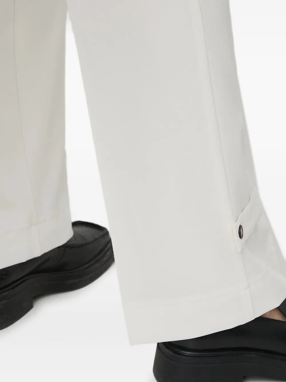 HERSKIND Broek met geplooide details Wit