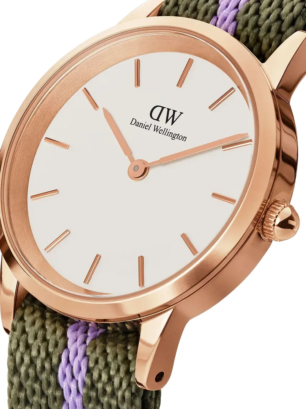 Daniel Wellington Iconic NATO 28 mm - Wit