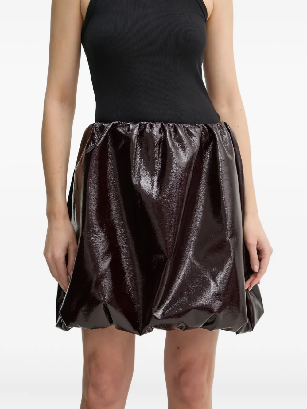 HERSKIND falda corta con diseño elástico | rojo | Image 1