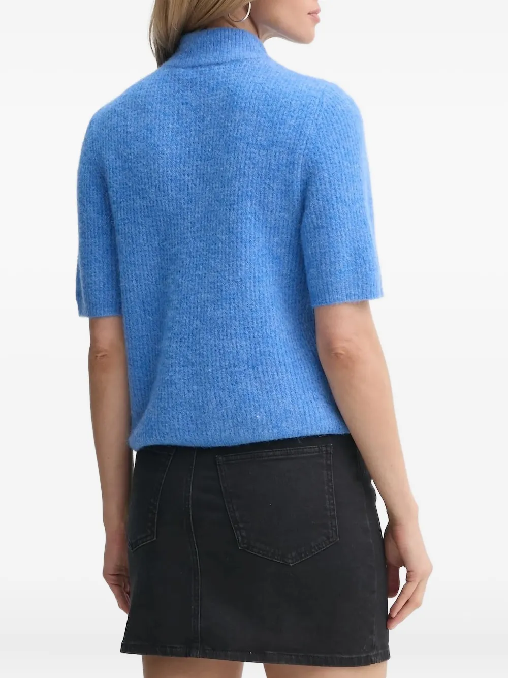 Gestuz Vest met korte mouwen Blauw