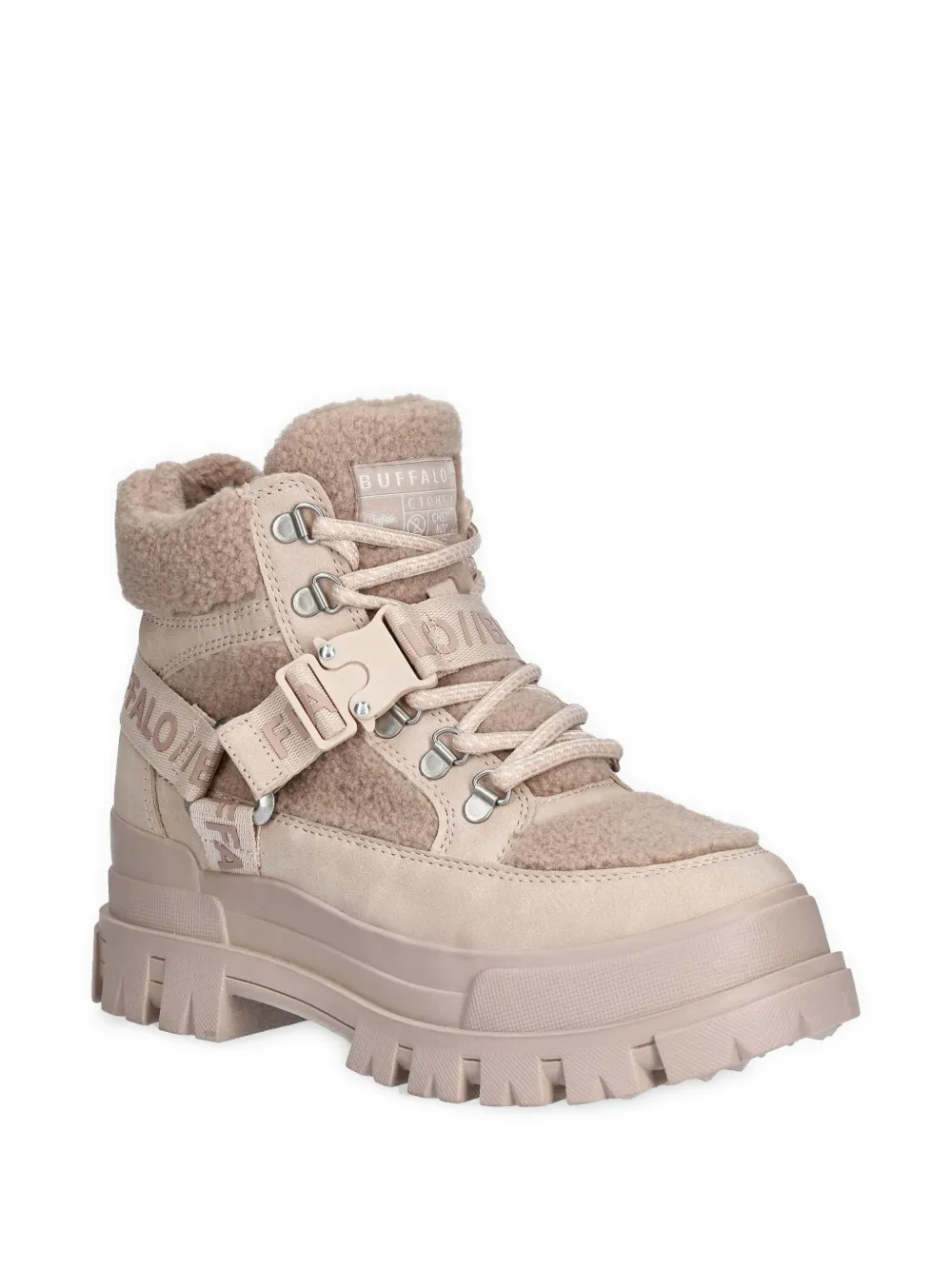 Buffalo Aspha Com Mid warm boots Pink