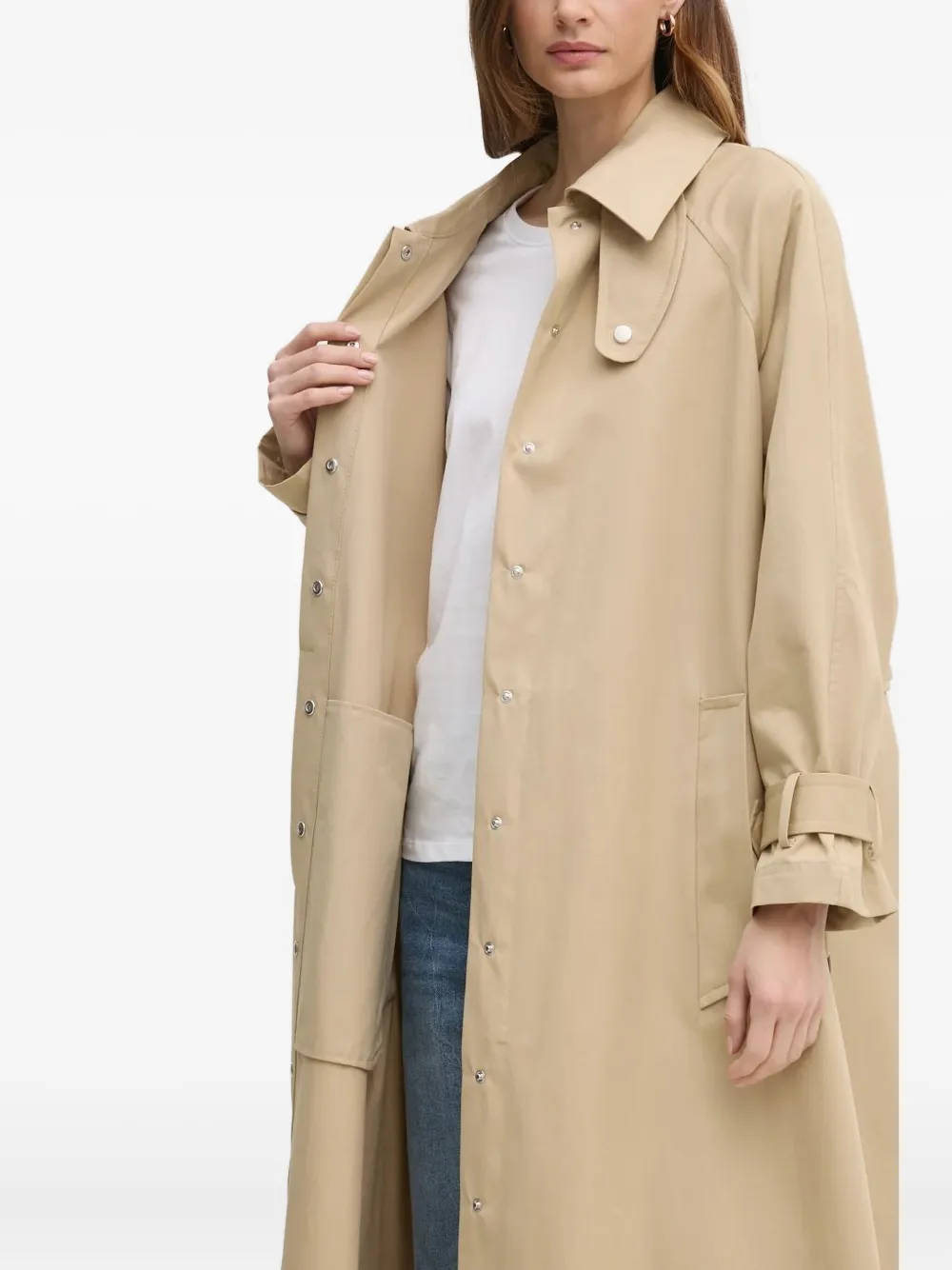 Ivy & Oak Clementine Belted Coat In Brown