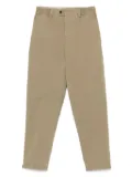 PT Torino elasticated-waistband trousers - Neutrals