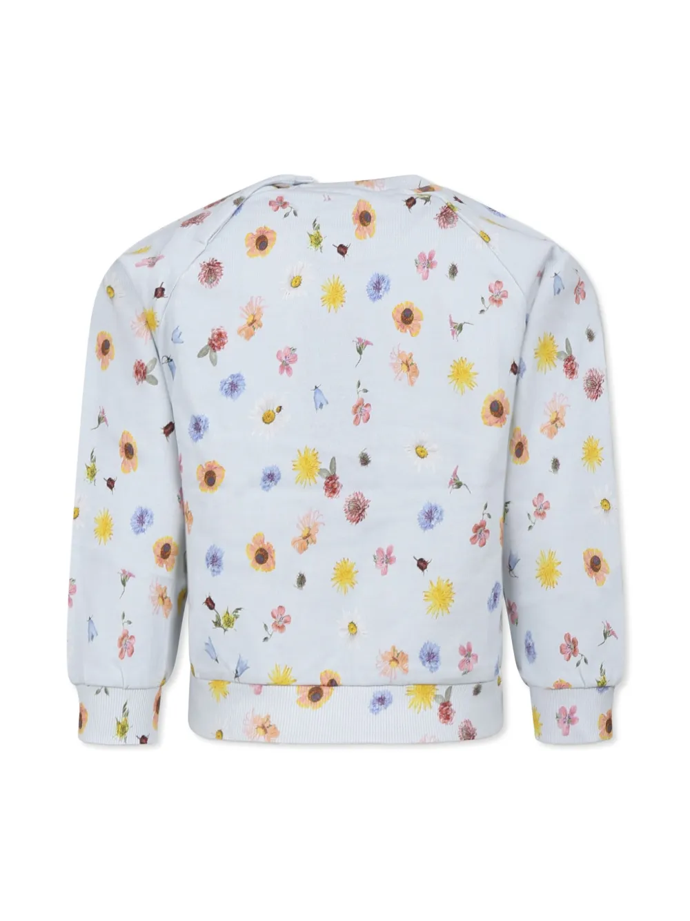 Molo Sweater met bloemenprint - Blauw