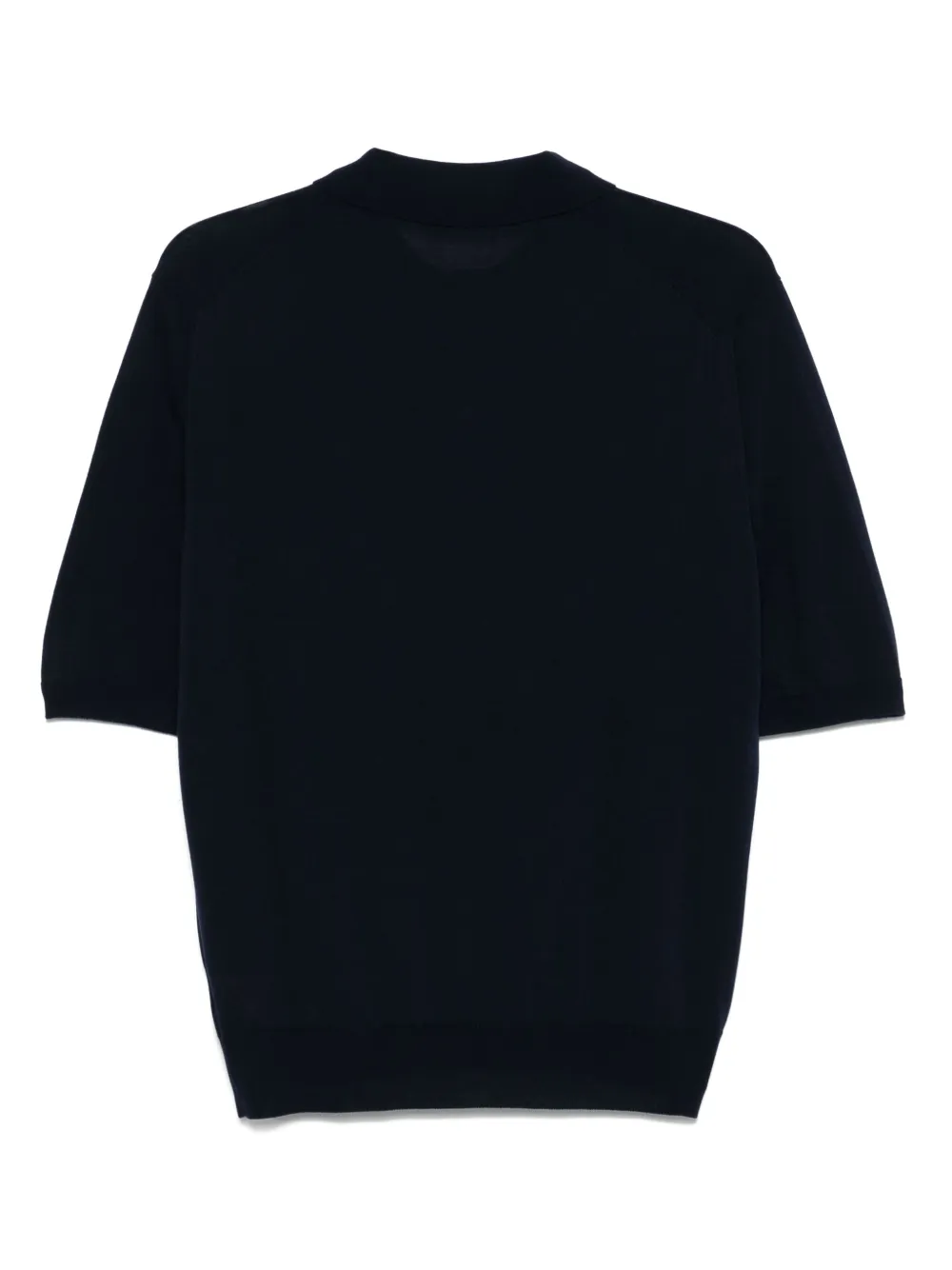 Zanone Katoenen poloshirt - Blauw