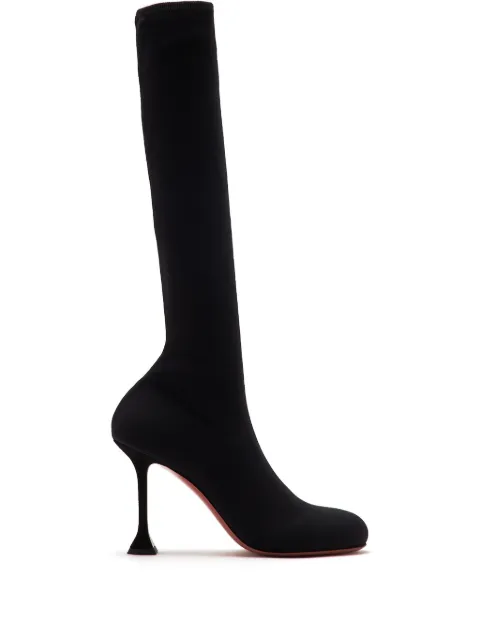 Amina Muaddi botas Veneda con tacón 95mm