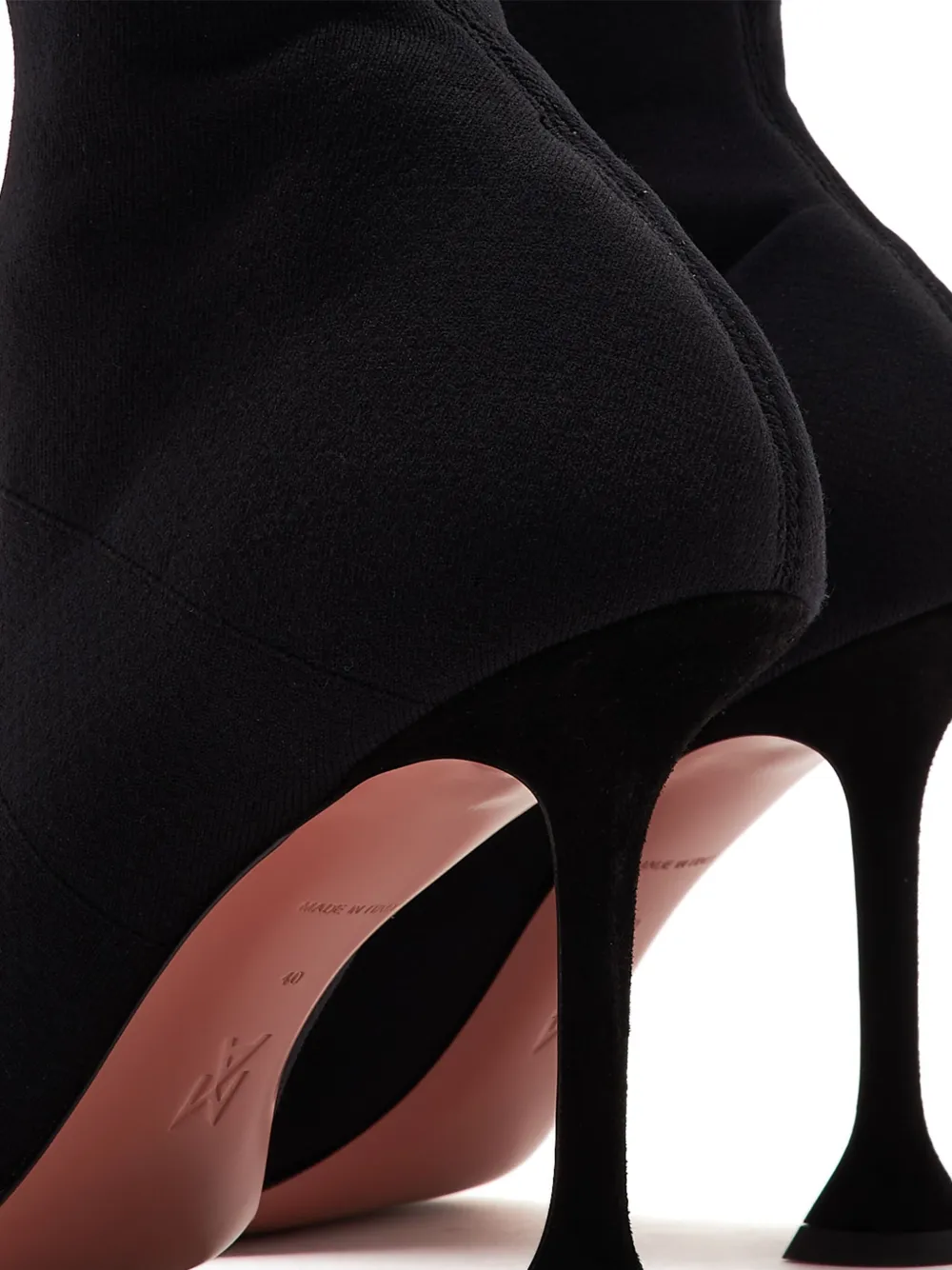 Amina Muaddi botas Veneda con tacón 95mm | Botas altas | Image 2