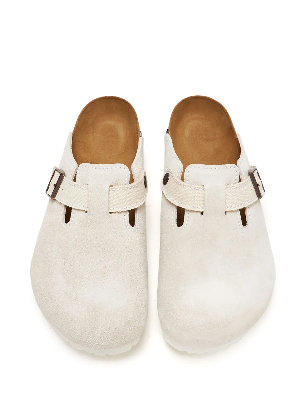 Birkenstock Boston klompen Wit