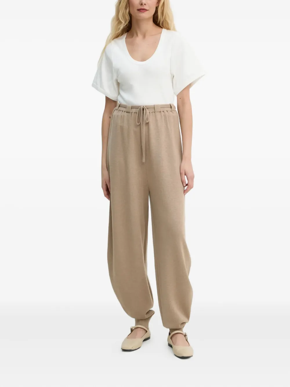 By Malene Birger Tevana drawstring trousers | Tapered Pants | Image 2