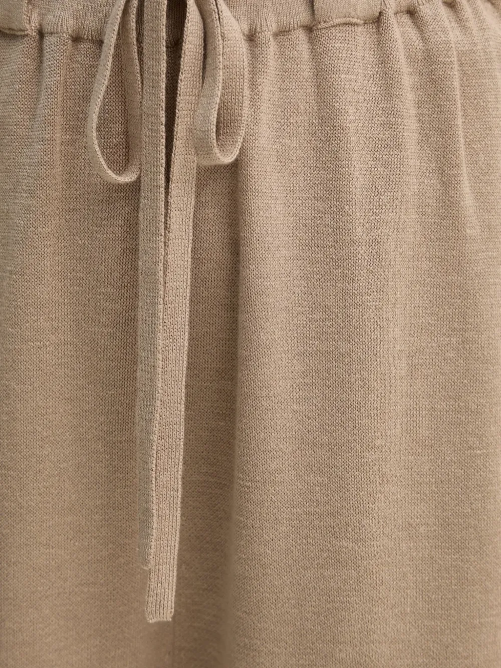 By Malene Birger Wool Relaxed Fit Jogging Trousers In Animal Print