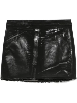 Rick Owens DRKSHDW Pillar マキシスカート | ブラック | FARFETCH JP