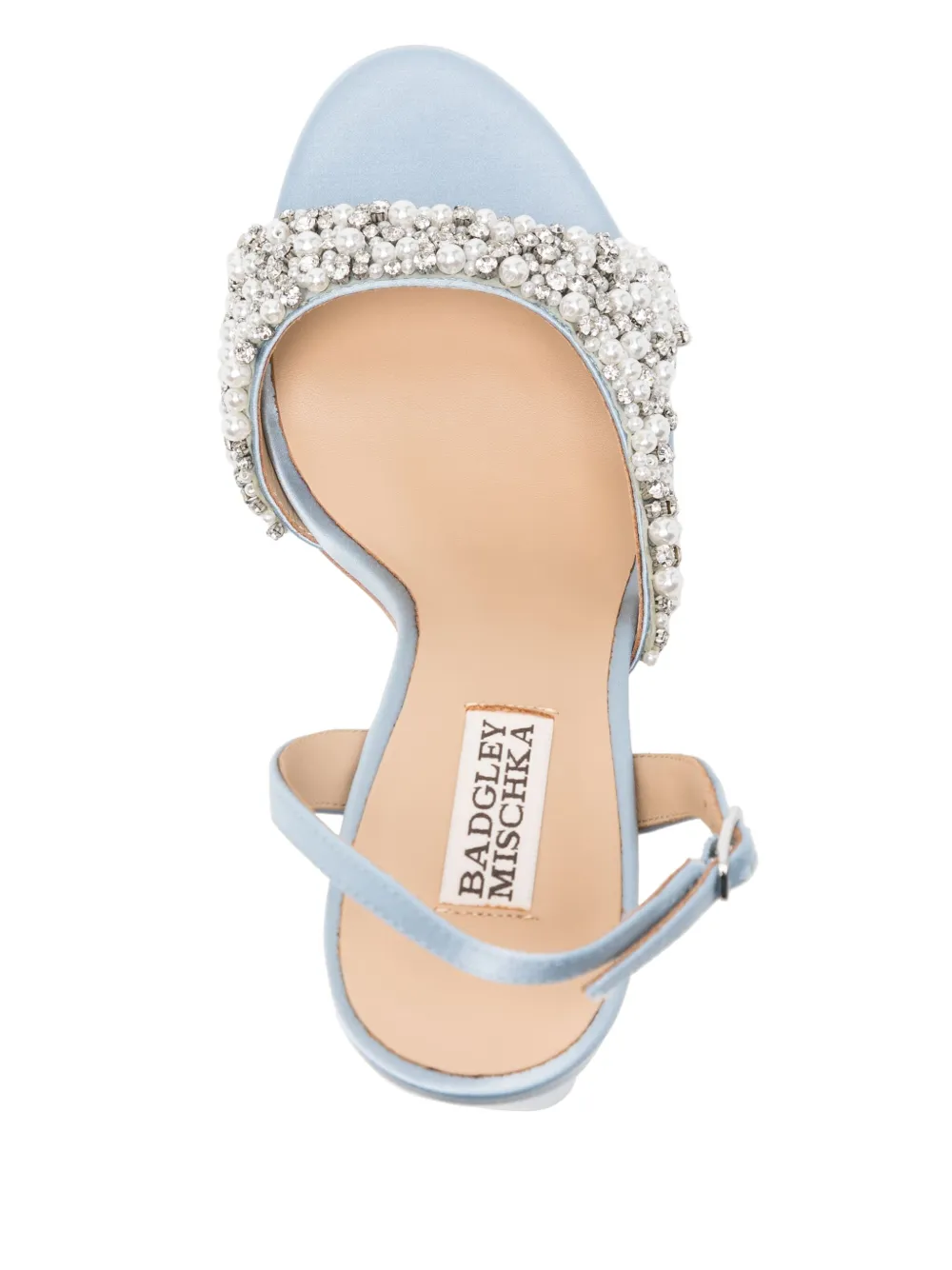 Badgley Mischka 85 mm Jenesis sandalen Blauw