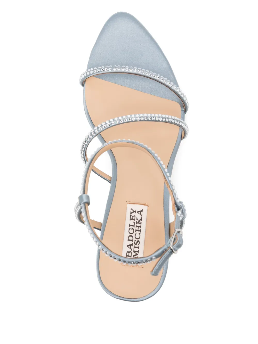 Badgley Mischka 65 mm Julietta sandalen Blauw