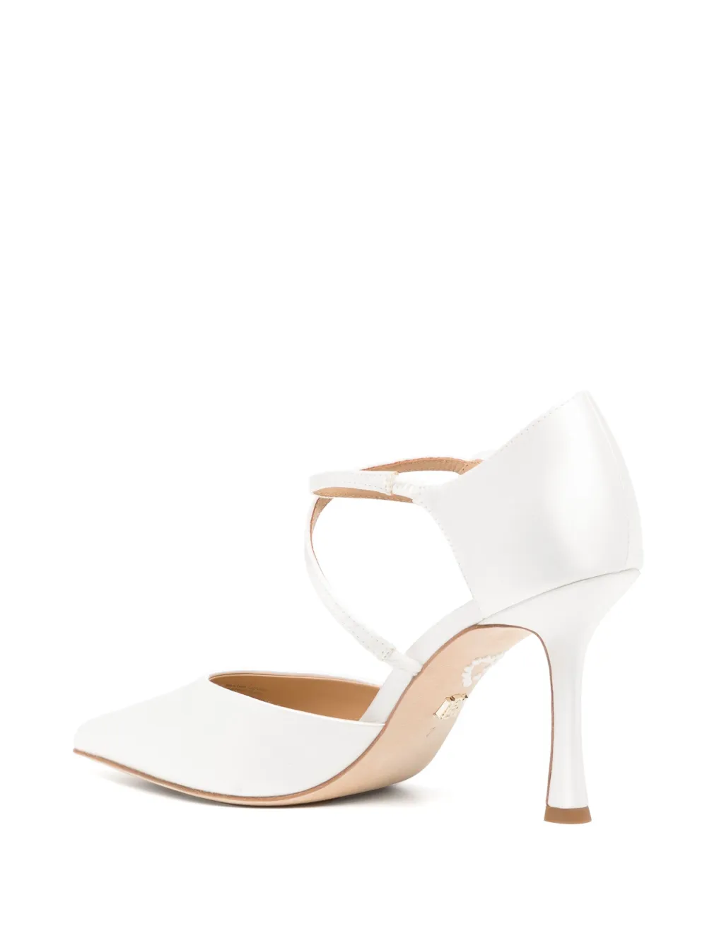 Badgley Mischka 85 mm Jayden pumps Wit