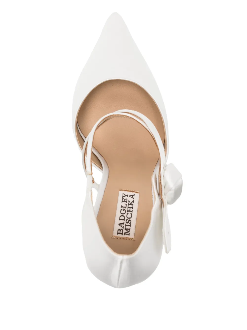 Badgley Mischka 85 mm Jayden pumps Wit