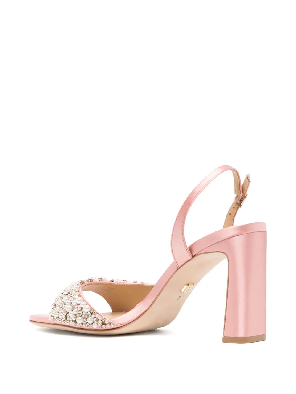 Badgley Mischka 90 mm Jenesis sandalen Roze