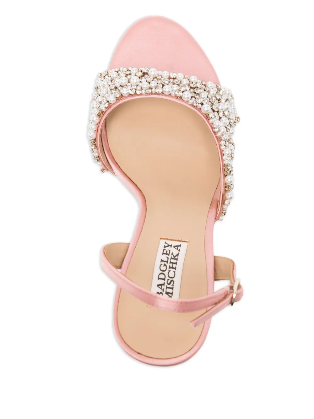 Badgley Mischka 90 mm Jenesis sandalen Roze