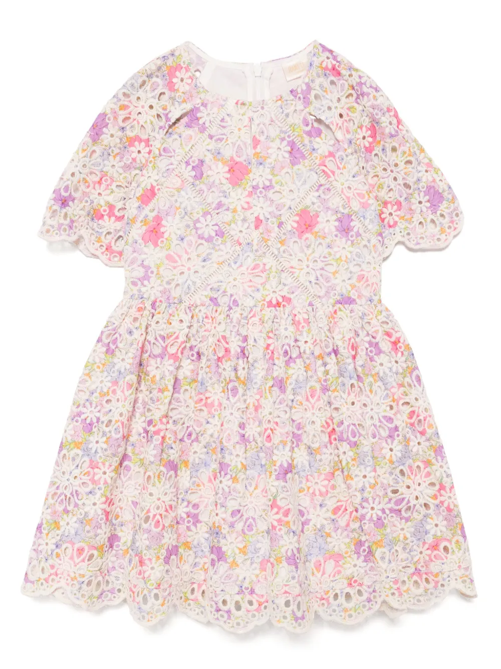 MARLO Charlotte Embroidered Mini Dress | Multicolour | Image 1
