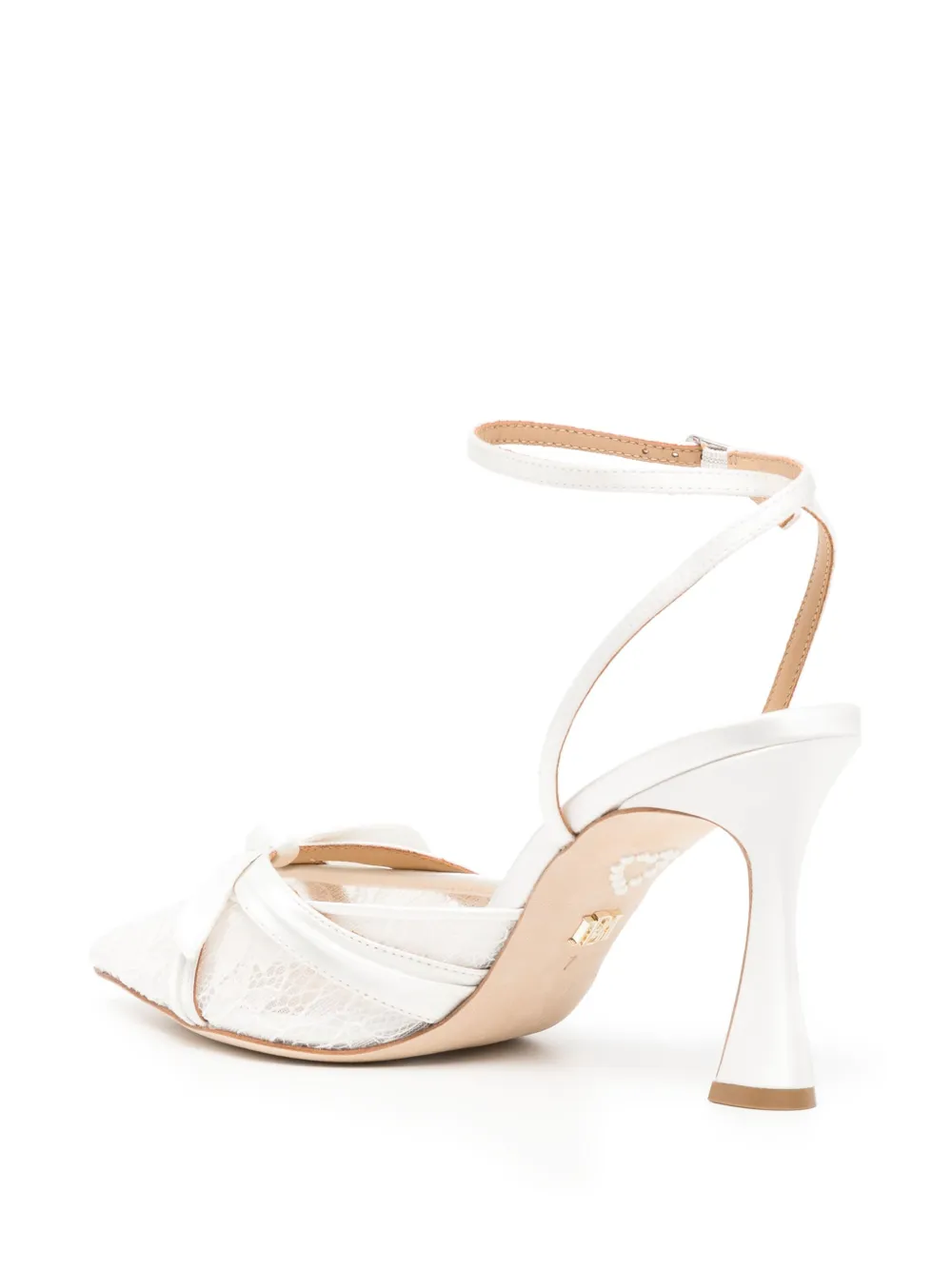 Badgley Mischka 85 mm Josie pumps Wit