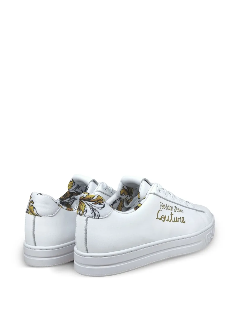 Versace Jeans Couture logo-print sneakers White